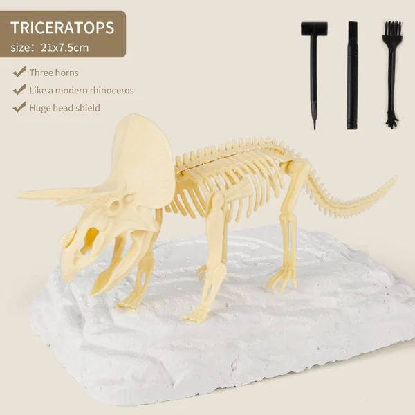 Great Educational Toy for Kids🎁New Arrival Dinosaur Fossil Digging Kit - Get Three Tools For Free🔥-Festivesl