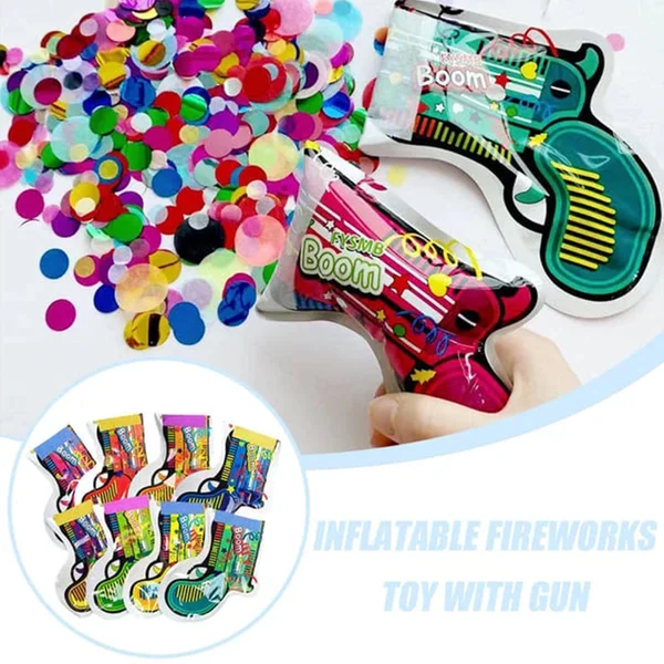 🌲CHRISTMAS SALE - 49% OFF🎁Automatic Inflatable Toy Fireworks Cannon-Festivesl