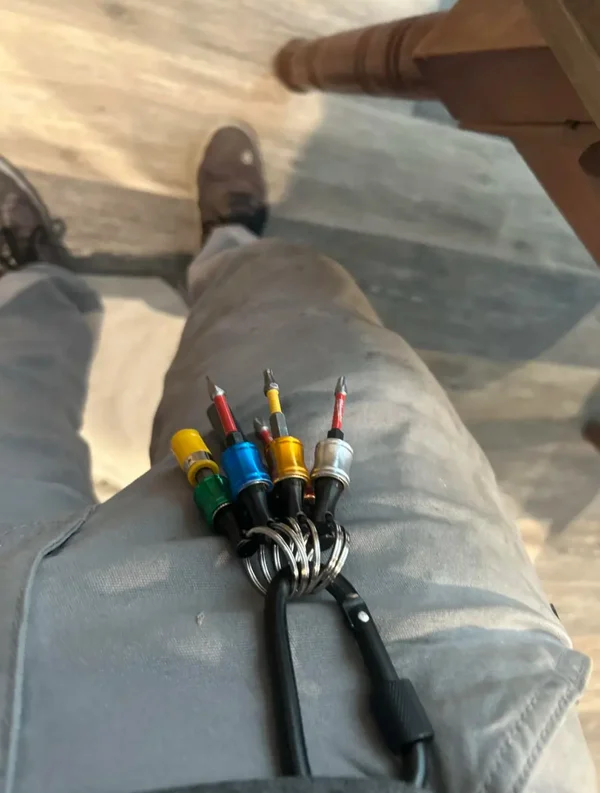 Black Friday Sale🔥1/4" Hexagonal screwdriver head bracket hiking buckle-Festivesl