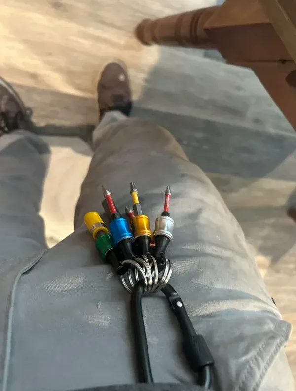 Black Friday Sale🔥1/4" Hexagonal screwdriver head bracket hiking buckle-Festivesl