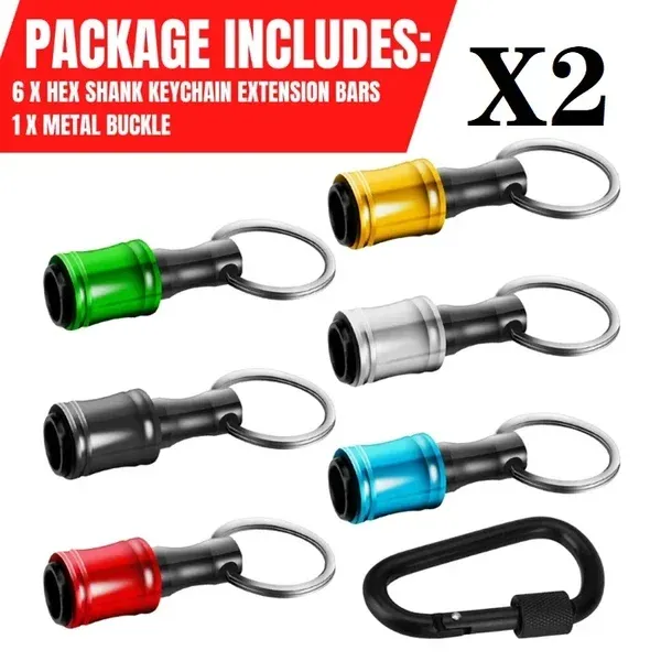 Black Friday Sale🔥1/4" Hexagonal screwdriver head bracket hiking buckle-Festivesl