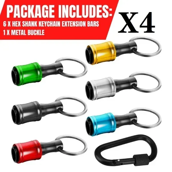 Black Friday Sale🔥1/4" Hexagonal screwdriver head bracket hiking buckle-Festivesl