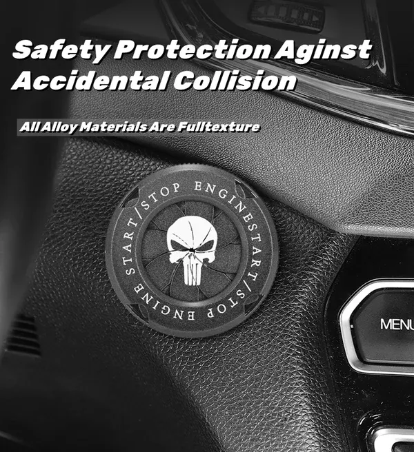 ⚡⚡Car Start Button Zinc Alloy Cover-Festivesl