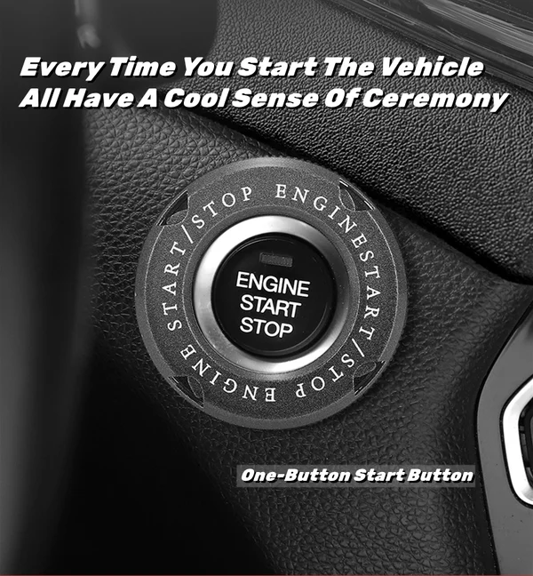 ⚡⚡Car Start Button Zinc Alloy Cover-Festivesl