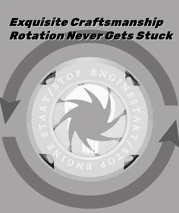 ⚡⚡Car Start Button Zinc Alloy Cover-Festivesl