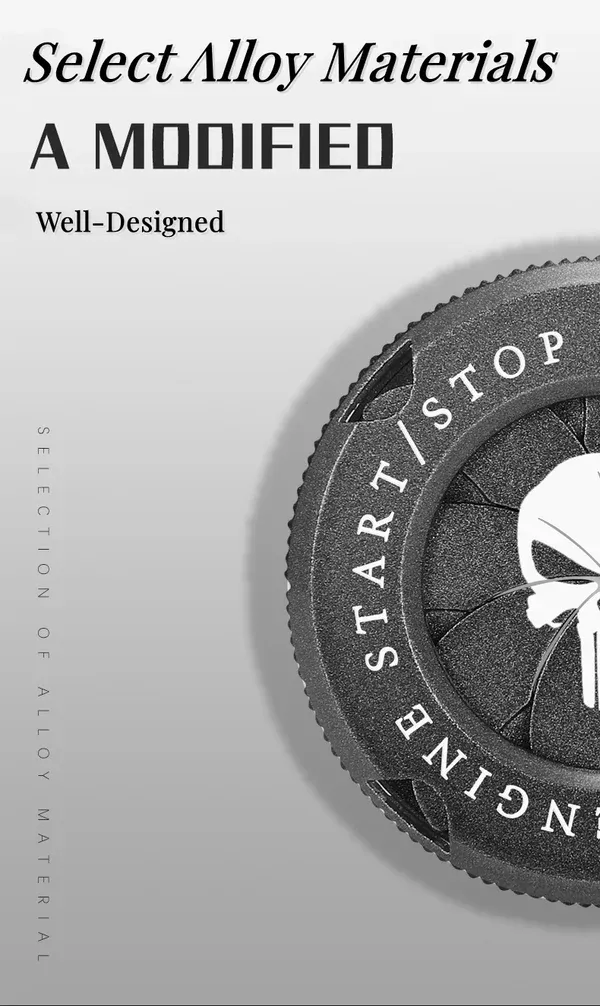 ⚡⚡Car Start Button Zinc Alloy Cover-Festivesl