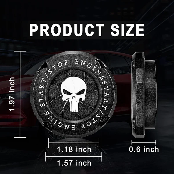 ⚡⚡Car Start Button Zinc Alloy Cover-Festivesl