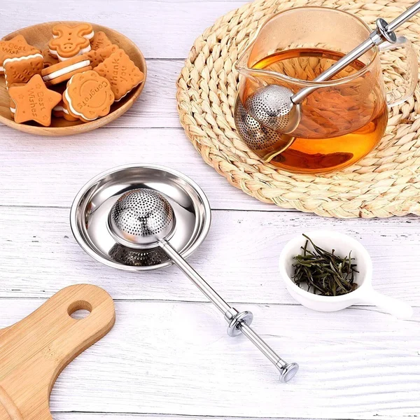 Long-Handle Tea Ball Infuser-BUY MORE SAVE MORE-Festivesl