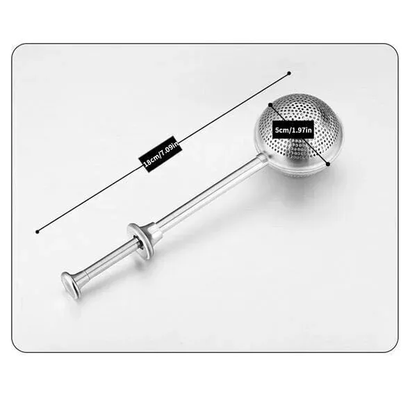 Long-Handle Tea Ball Infuser-BUY MORE SAVE MORE-Festivesl