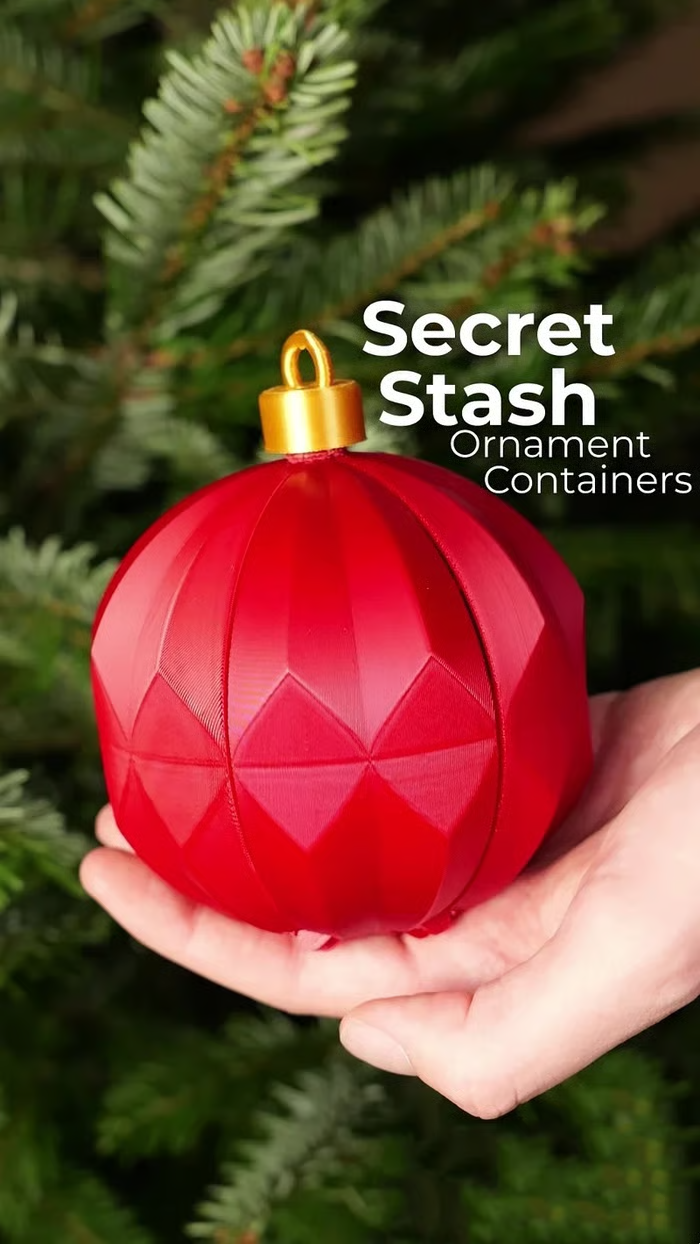 🔥Black Friday Sale - 50% OFF -🎄Secret Stash Christmas Tree Ornaments that can hold Gifts🎁