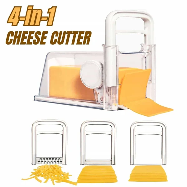 【49% OFF】4 in 1 Cheese Cutter-Festivesl