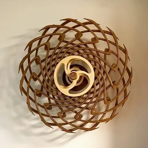 【LAST DAY -49%OFF】❃🍂Kinetic Wooden Sculpture-Festivesl