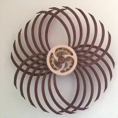 【LAST DAY -49%OFF】❃🍂Kinetic Wooden Sculpture-Festivesl