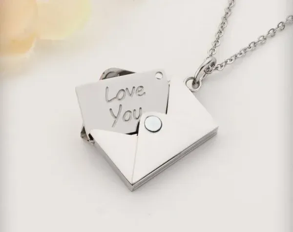 🔥 49% OFF🔥-💗Love Letter Necklace📩-Festivesl