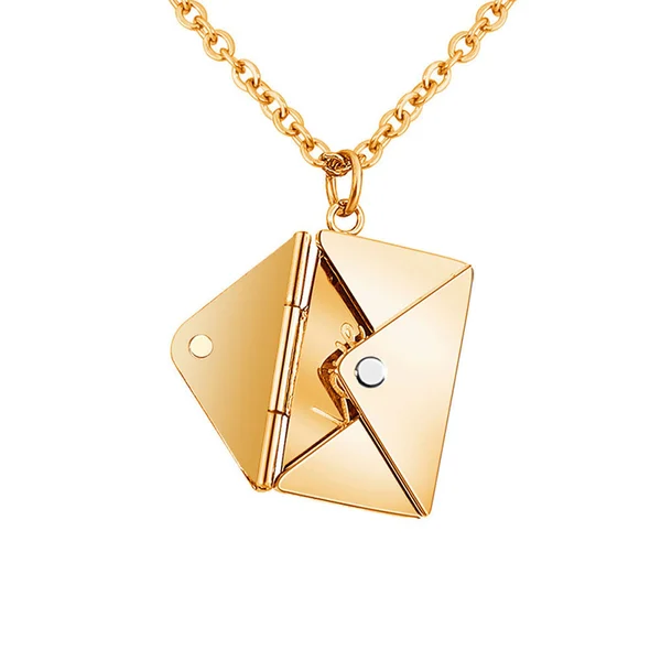 🔥 49% OFF🔥-💗Love Letter Necklace📩-Festivesl