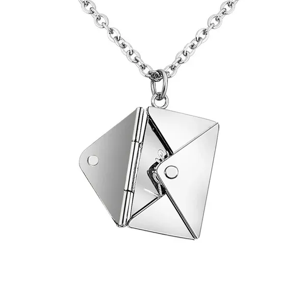🔥 49% OFF🔥-💗Love Letter Necklace📩-Festivesl