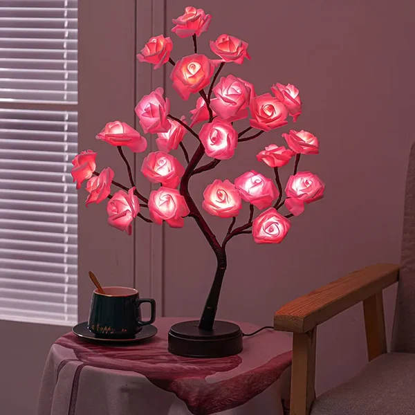 💕Forever Rose Tree Lamp-Festivesl