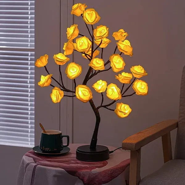 💕Forever Rose Tree Lamp-Festivesl