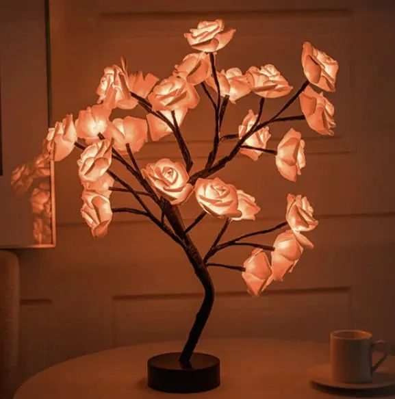 💕Forever Rose Tree Lamp-Festivesl