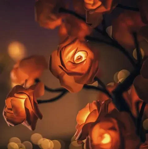 💕Forever Rose Tree Lamp-Festivesl