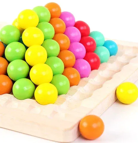 Wooden Board Bead Game-Festivesl