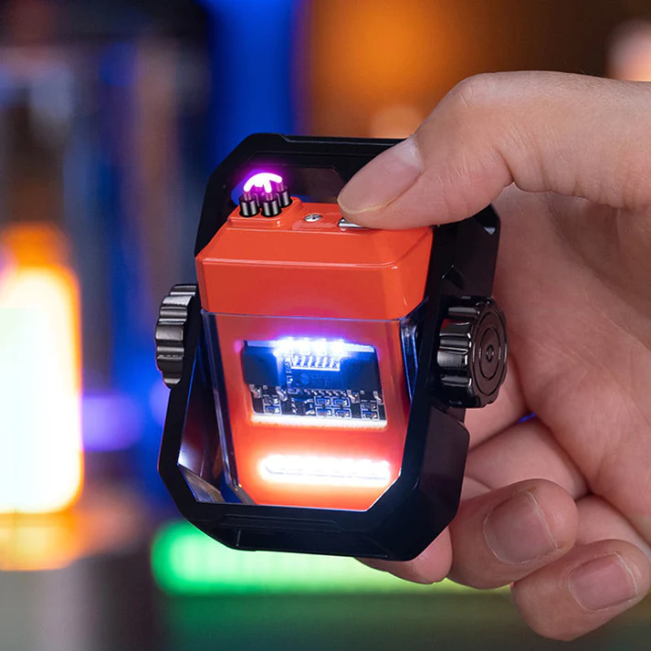 🎁Christmas 49% OFF⏳Windproof Rechargeable Lighter-Festivesl