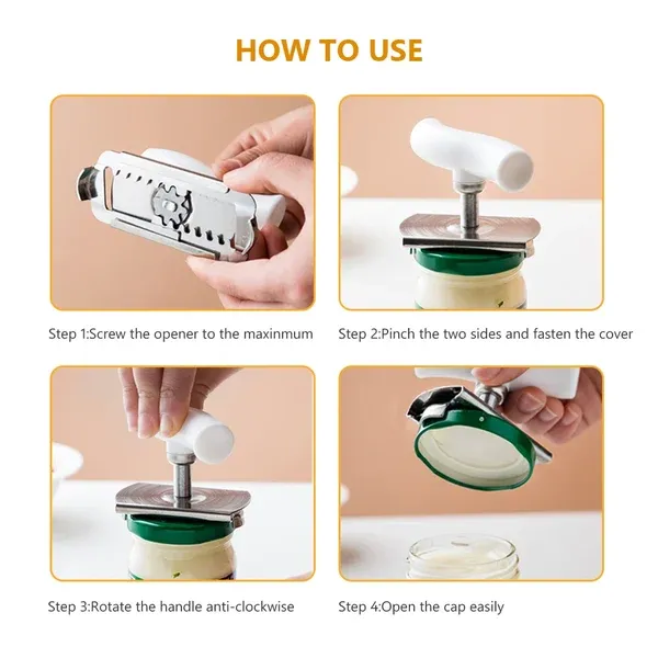 Effortless Arthritis Jar Opener👍-Festivesl