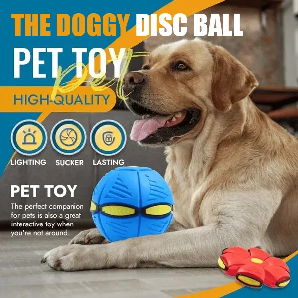 🔥2024 New Year Sale🐶The Doggy Disc Ball - Non-Stop Fun For Your Pets!💞-Festivesl