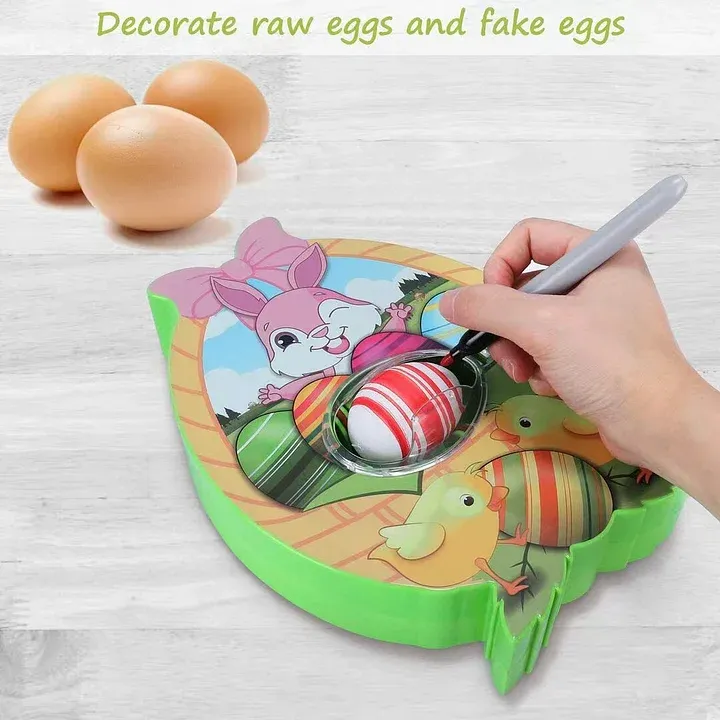 ✨Easter Day 60% OFF✨Mazing Egg Lathe with Markers-Perfect gift for Kids🐣-Festivesl