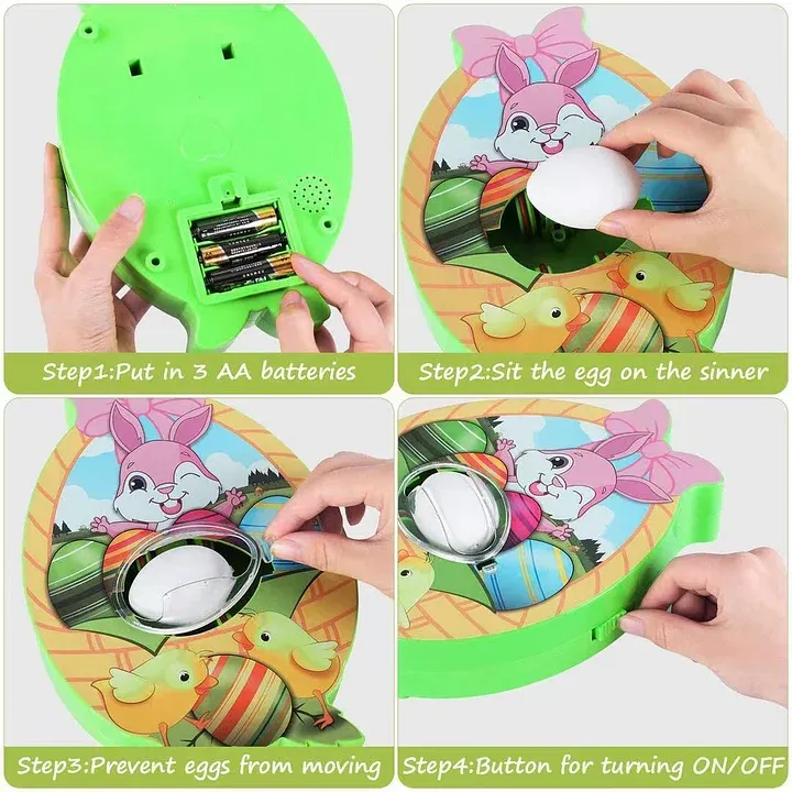 ✨Easter Day 60% OFF✨Mazing Egg Lathe with Markers-Perfect gift for Kids🐣-Festivesl