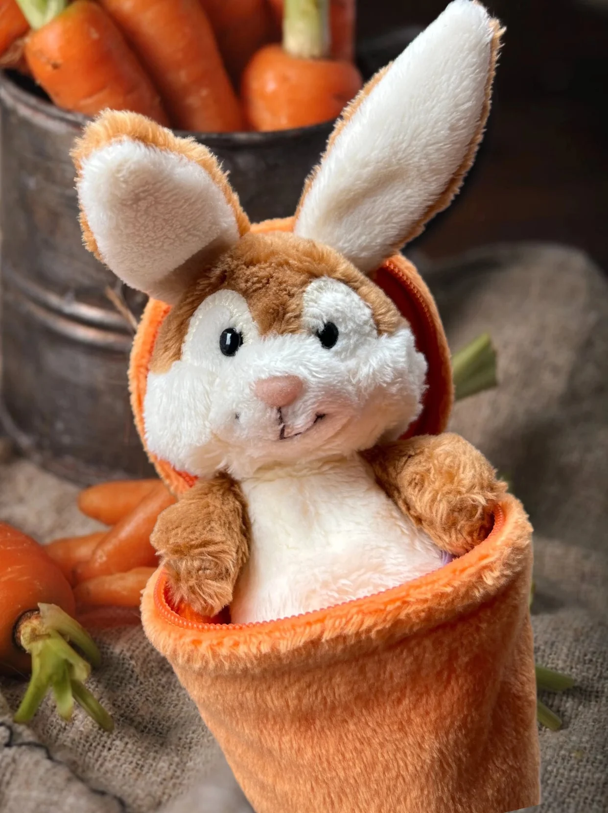 🐰Soft Plush Rabbit-Carrot Easter Decoration-- Bag Pendant, Key Pendant🥕-Festivesl