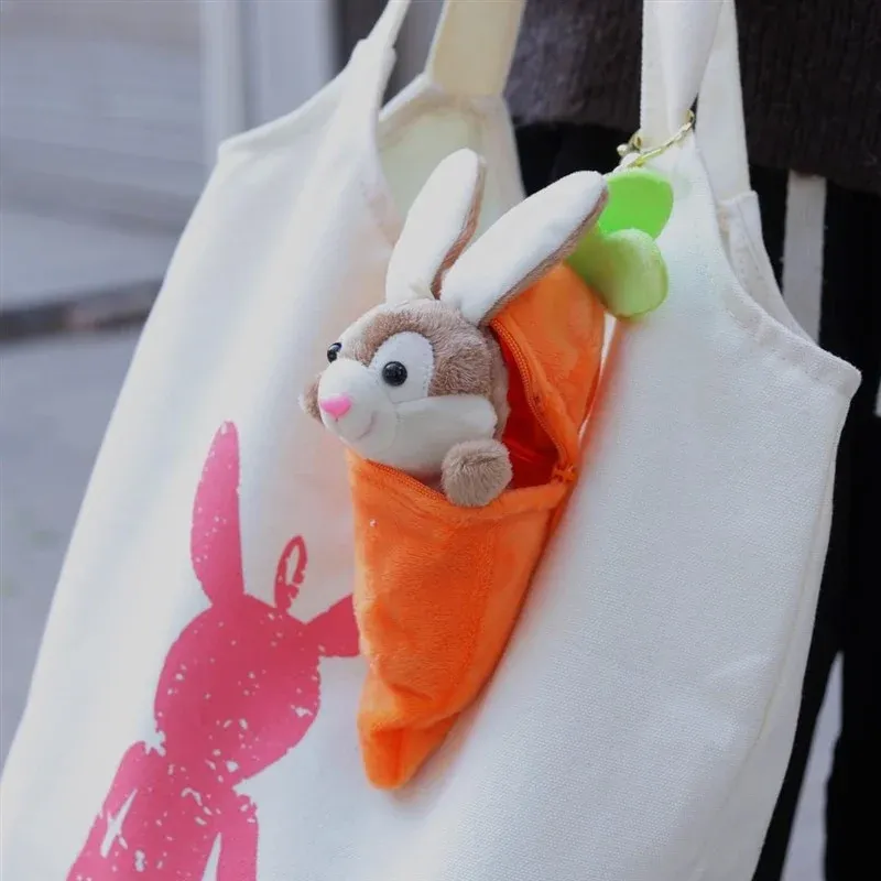🐰Soft Plush Rabbit-Carrot Easter Decoration-- Bag Pendant, Key Pendant🥕-Festivesl