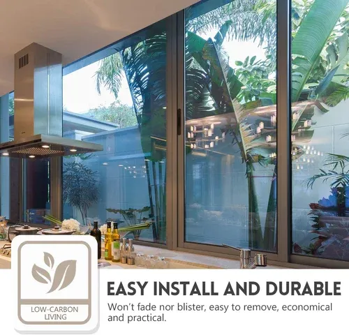 🔥Privacy Sun Blocking Anti UV Reflective Window Film - BUY MORE SAVE MORE-Festivesl