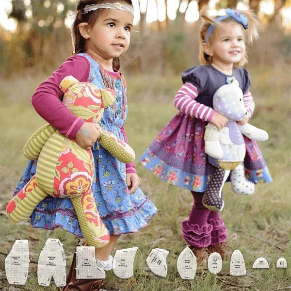 2024 New Year Sale- Memory Bear Template Ruler Set(7 PCS)-Festivesl