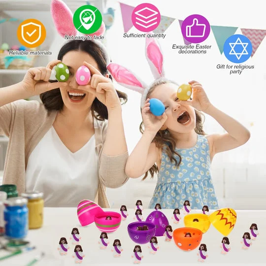 Mini Jesus Figurine Easter Decorations-Festivesl