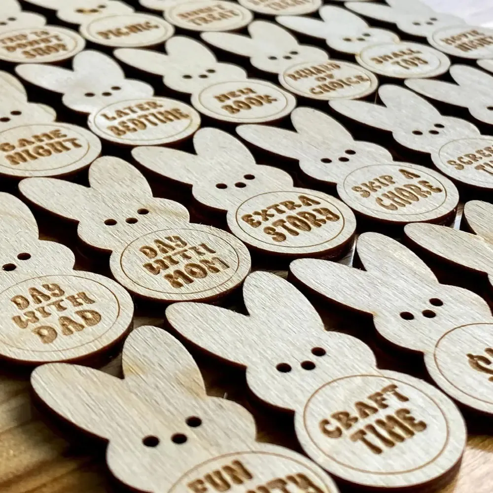 Easter Kids Reward Bunny Tokens-Festivesl