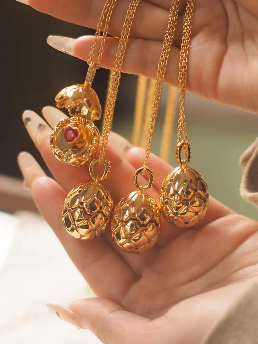 ✨Easter Day 60% OFF✨Eleanora Necklace | 24k Gold Plated-Festivesl