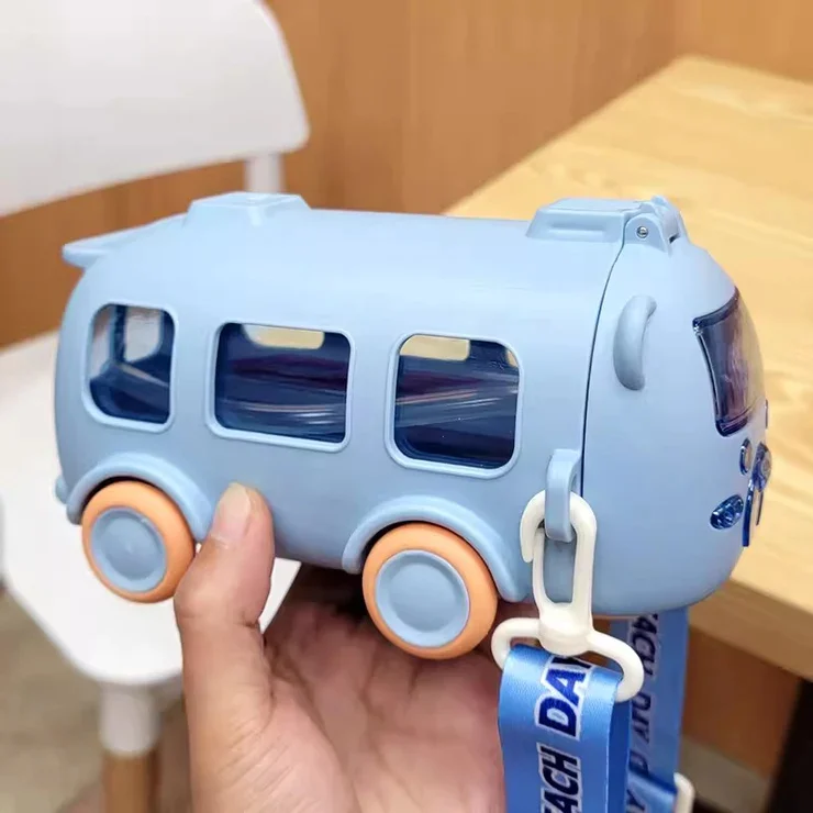 🌈💫 Promotion-SAVE 45% OFF🌈💫💥Baby Bus Straw Cup-Festivesl