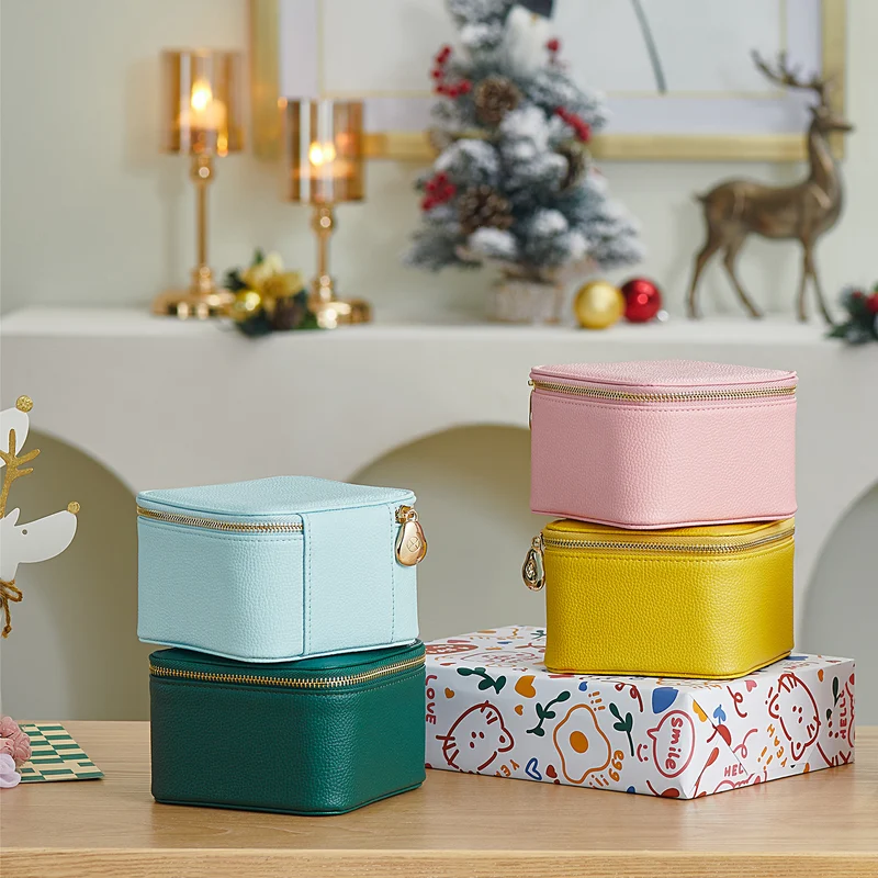 Leather Jewelry Boxes for Travel-Festivesl