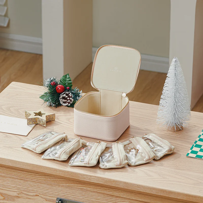 Leather Jewelry Boxes for Travel-Festivesl