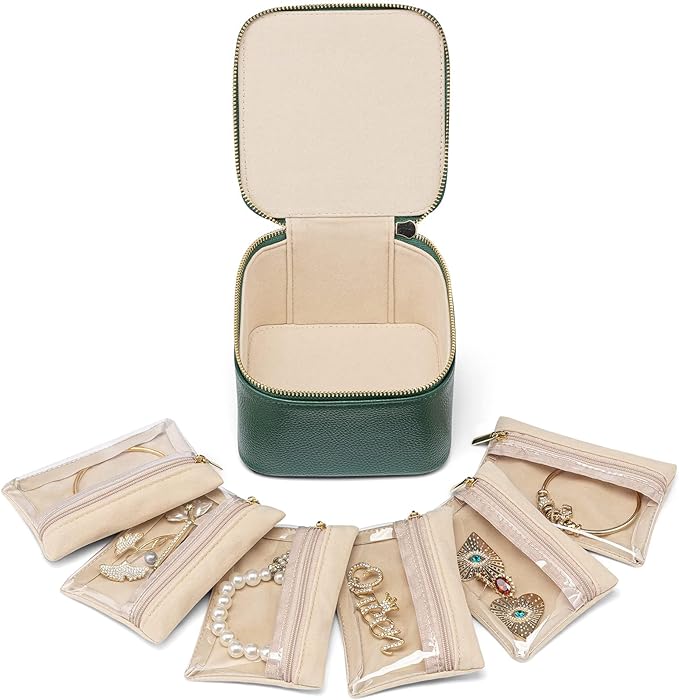 Leather Jewelry Boxes for Travel-Festivesl
