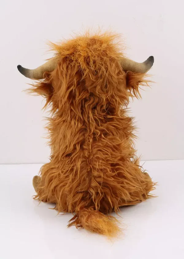 (🎁2024 New Year Hot Sale🎁)🐂Eco-Friendly Scottish Highland Cow Soft Plush Toy-Festivesl