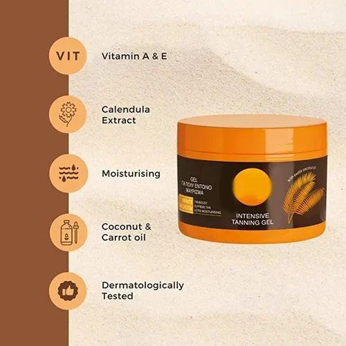 🎁LAST DAY SALE-49% OFF🎁Luxury Intensive Tanning Gel-Festivesl