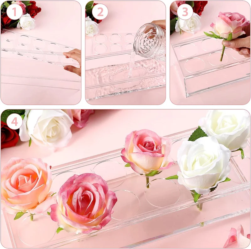 💓Mother's Day Gift - Clear Acrylic Flower Vase-Festivesl