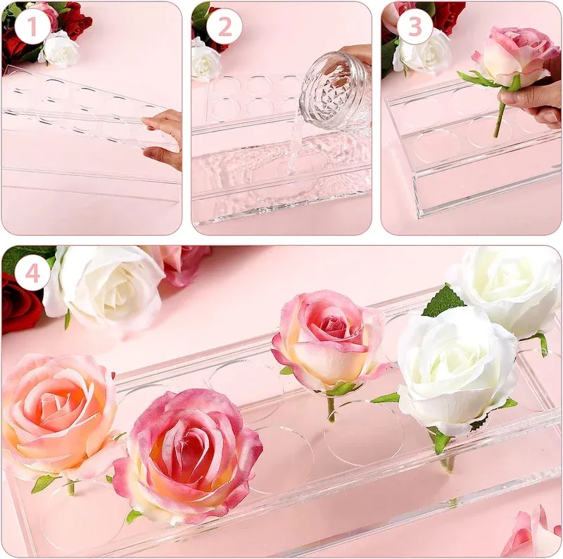 💓Mother's Day Gift - Clear Acrylic Flower Vase-Festivesl