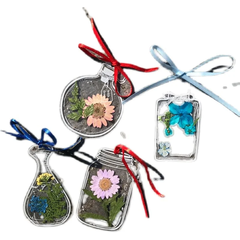 ( SAVE 48% OFF)Dried Flower Bookmarks Set-Festivesl