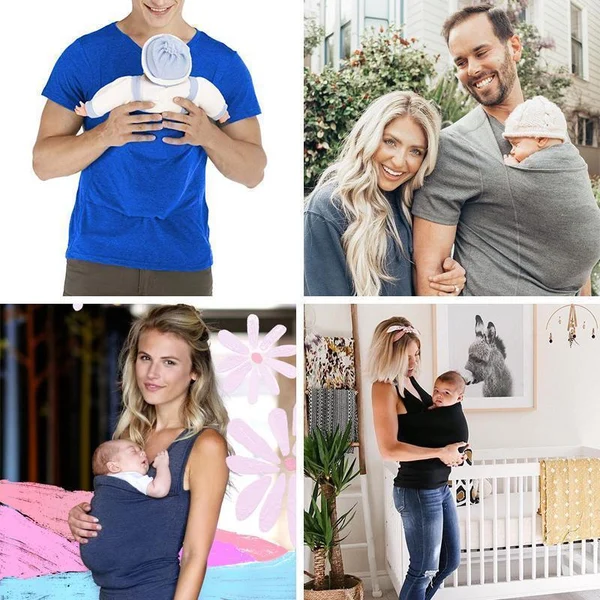 🎁2024 New Year Hot Sale🎁Kangaroo Pocket T-shirt-Festivesl