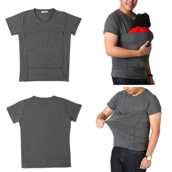 🎁2024 New Year Hot Sale🎁Kangaroo Pocket T-shirt-Festivesl