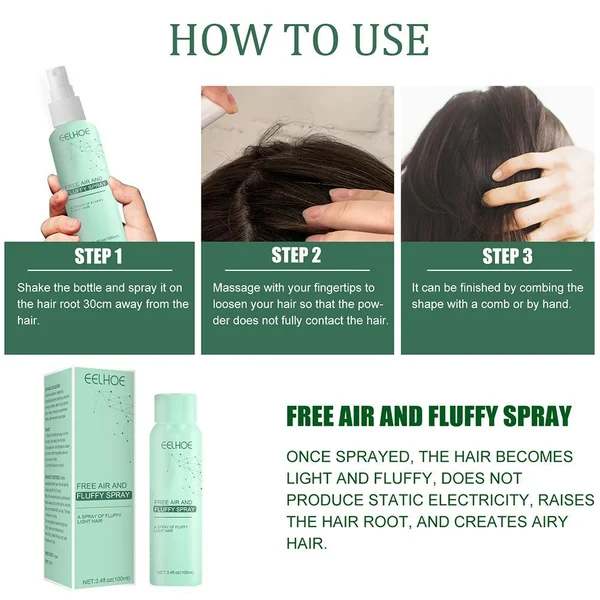 (🔥Hot Sale - 48% OFF🔥)Magic Dry Hair Spray-Festivesl