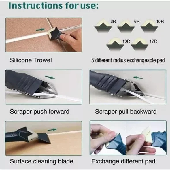 3 In 1 Ultimate Caulking Tool-Festivesl